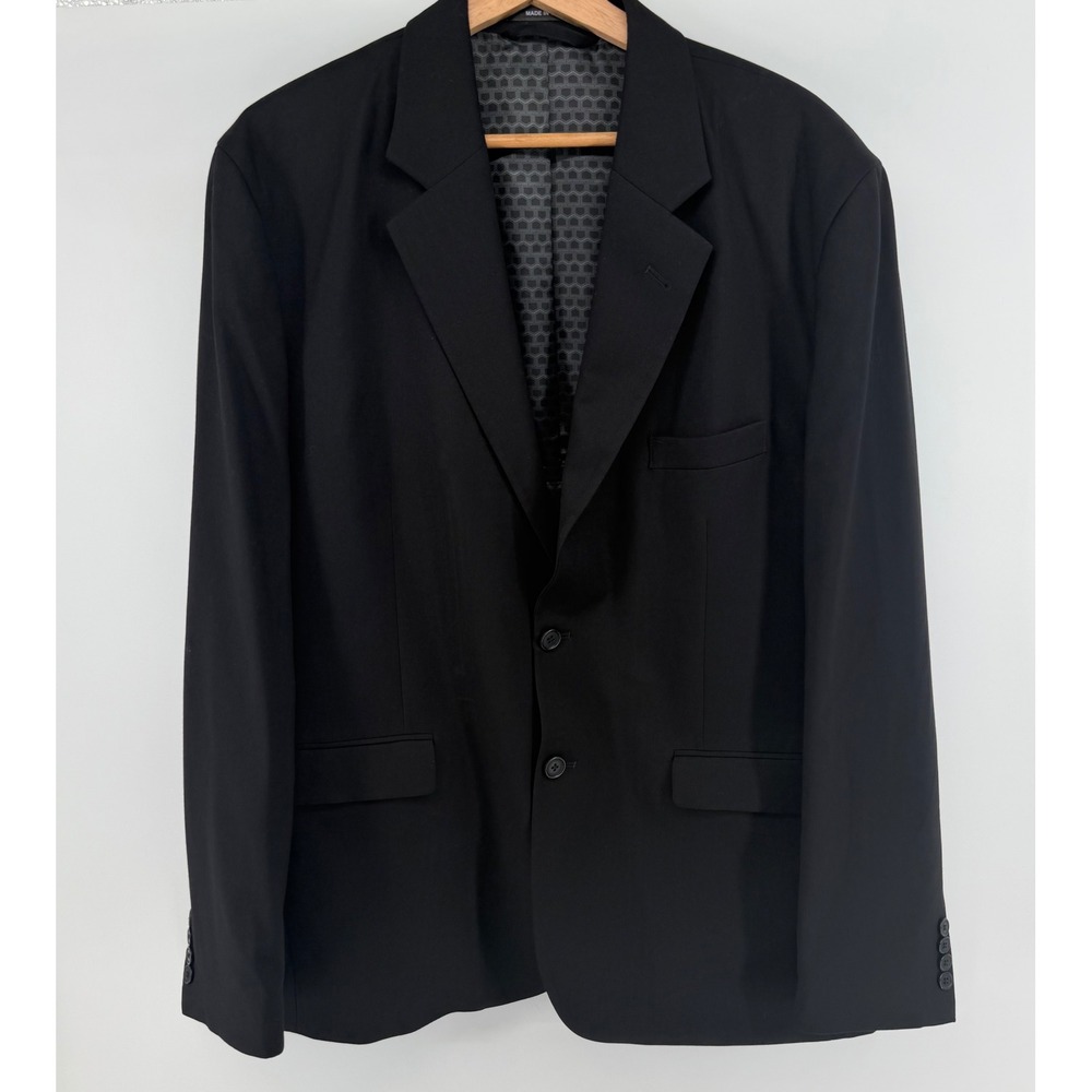 SCOTTeVEST Sport Coat Mens 42R Black Travel Blazer Multi-Pocket SEV05 18 Pockets